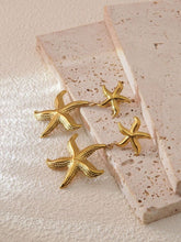 Load image into Gallery viewer, star fish earrings