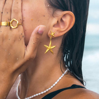 star fish earrings